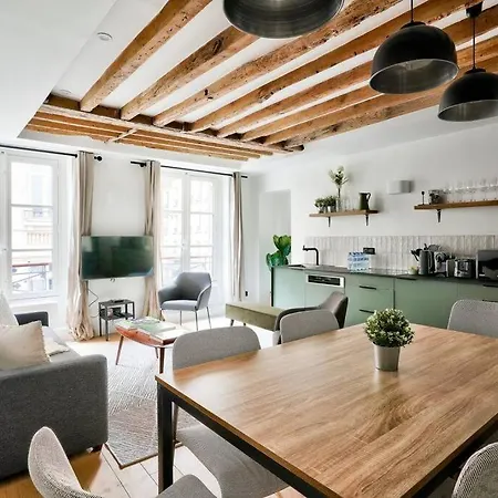 Appartamento Magnifique Pour 6 - Montorgueil *